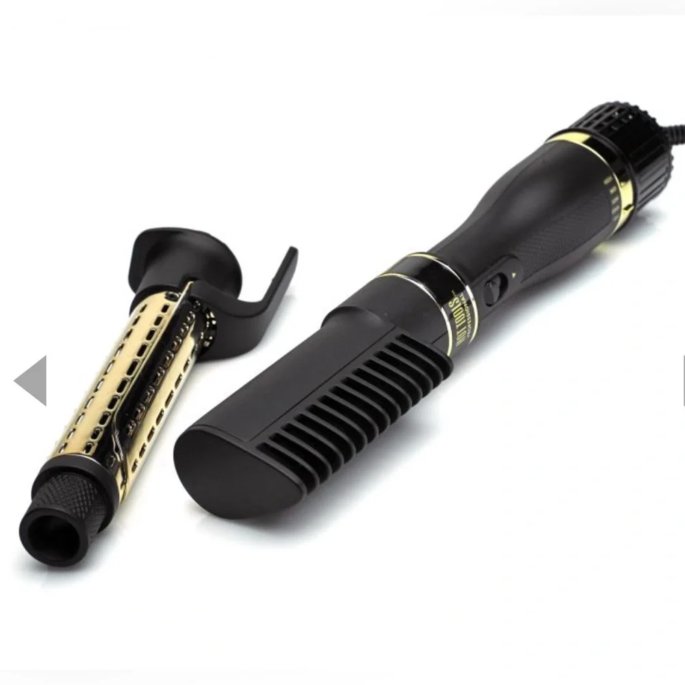 Hot Tools Pro Artist 24K Gold collection Detachable Dryer & Curler- Black & Gold